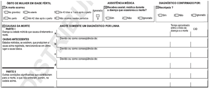 Figura da questão 96 do Revalida 2014.1, reproduzida do caderno oficial do INEP